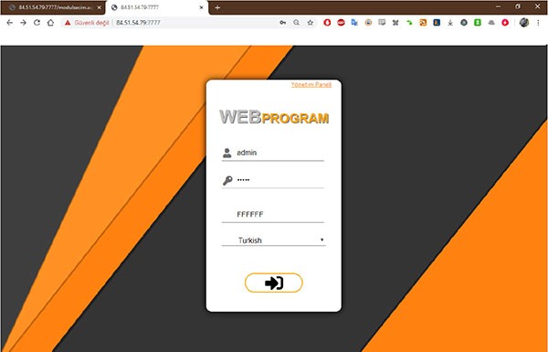 Web Tabanlı Yemekhane Sistemi
